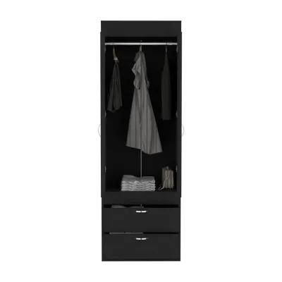 Armoire Tarento, Bedroom, Black