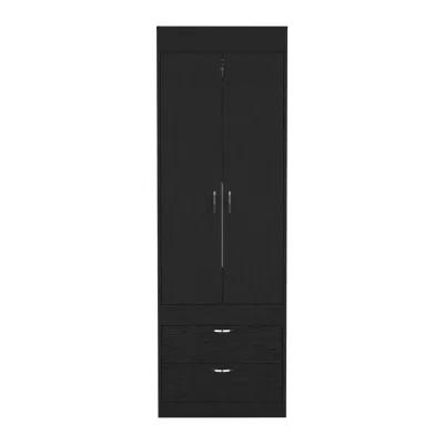 Armoire Tarento, Bedroom, Black