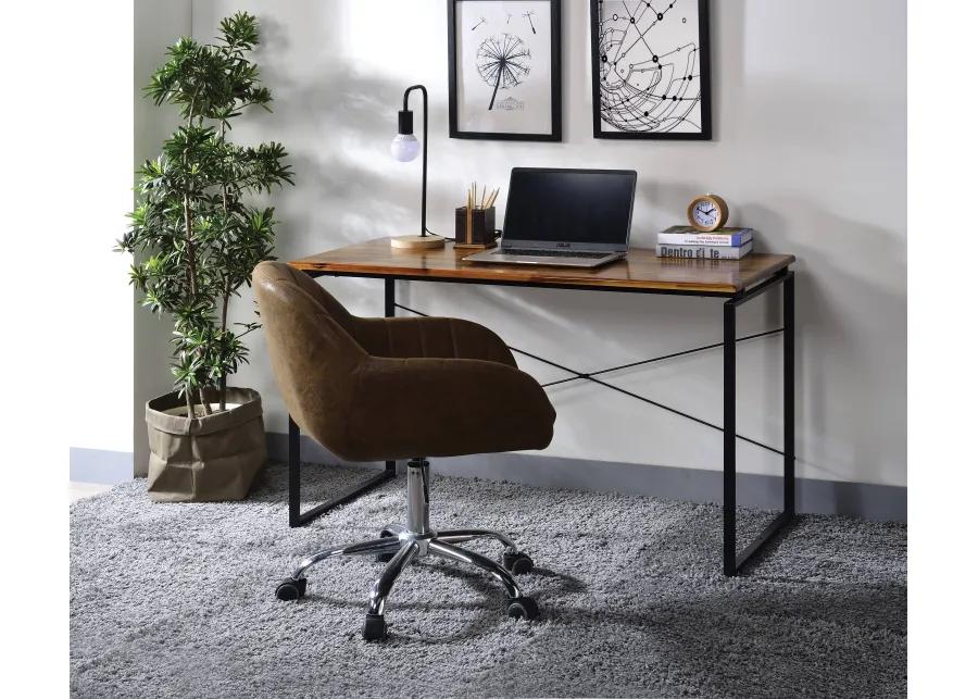 ACME Jurgen Writing Desk, Oak & Black