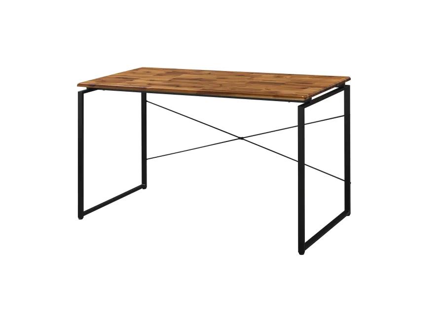 ACME Jurgen Writing Desk, Oak & Black