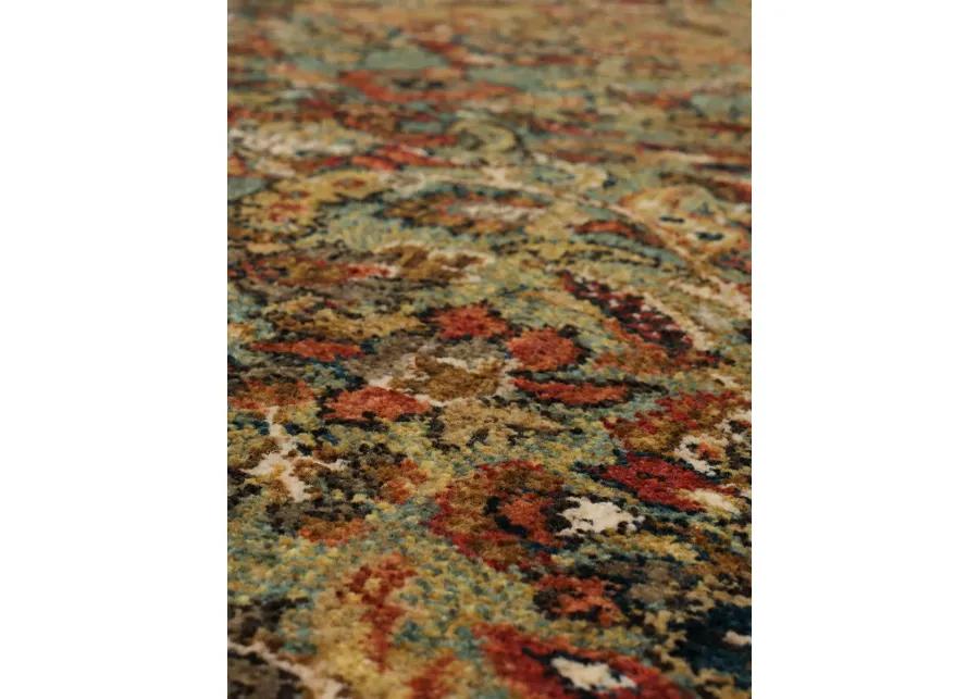 Spice Market Tigris Aquamarine 5' 3" X 7' 10" Rug