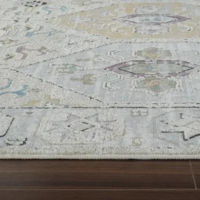 Nomad Vintage Boho Beige Grey Indoor Area Rug