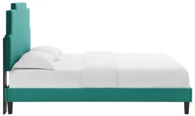 Modway - Lindsey Performance Velvet Twin Platform Bed