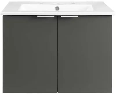 Maybelle 24" Wall-Mount Bathroom Vanity