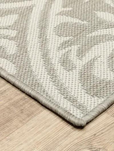 Portofino 9'10" x 12'10" Gry Rug