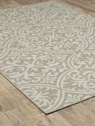 Portofino 9'10" x 12'10" Gry Rug