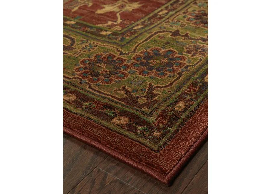 Kharma 2'6" x 9'1" Red Rug