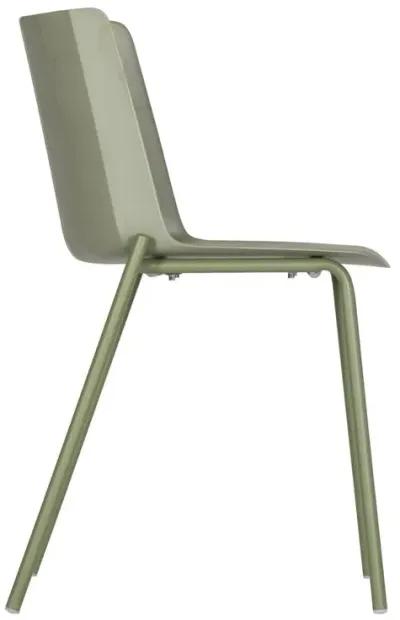 Moe's Home Collection Silla Outdoor Dining Chair Sage Green-Set Of Two