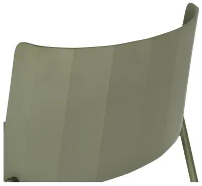 Moe's Home Collection Silla Outdoor Dining Chair Sage Green-Set Of Two