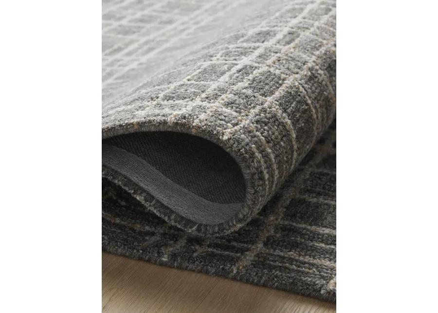 Polly POL-11 Graphite / Pebble 7''9" x 9''9" Rug by Chris Loves Julia