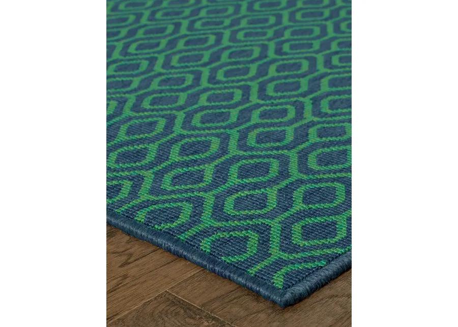 Meridian 7'10" x 10'10" Navy Rug