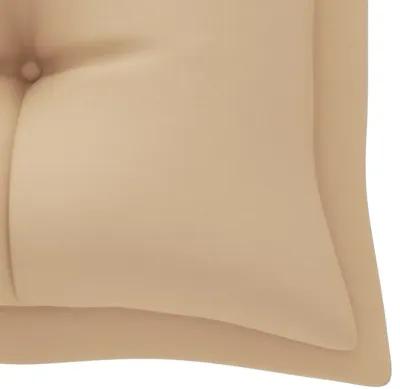 vidaXL Garden Bench Cushion Beige 70.9"x19.7"x2.8" Fabric