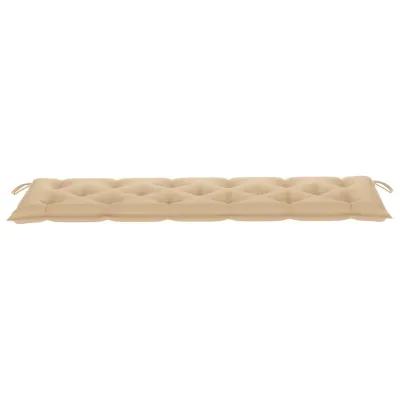 vidaXL Garden Bench Cushion Beige 70.9"x19.7"x2.8" Fabric