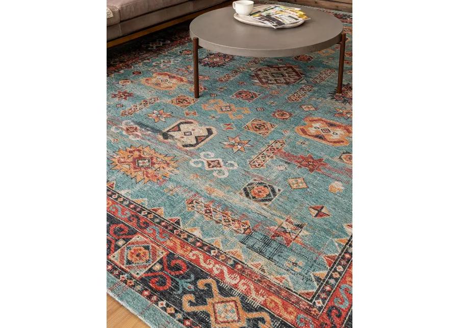 Zula Mombasa Aquamarine 2' 4" X 8' Rug