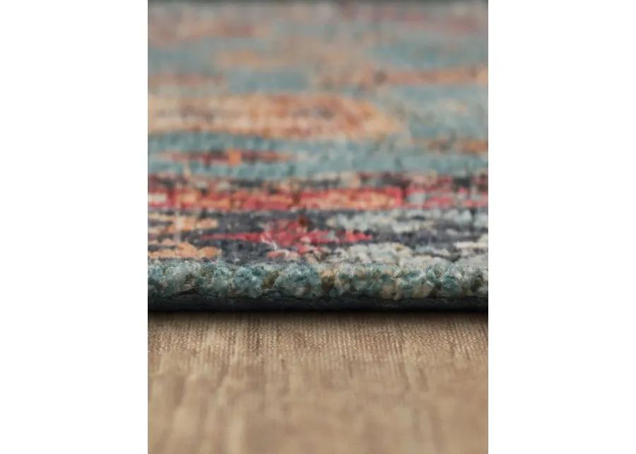 Zula Mombasa Aquamarine 2' 4" X 8' Rug