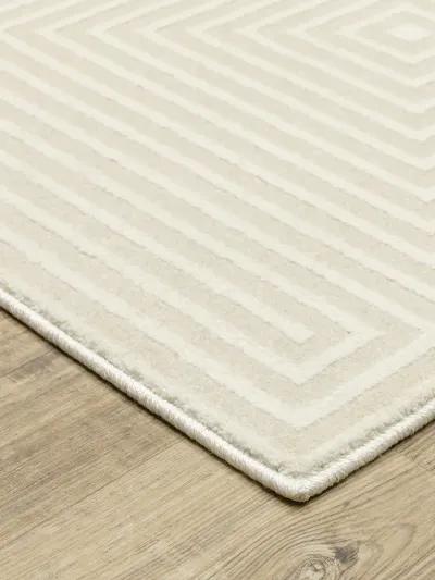 Raylan 6'7" x 9'6" Ivory Rug