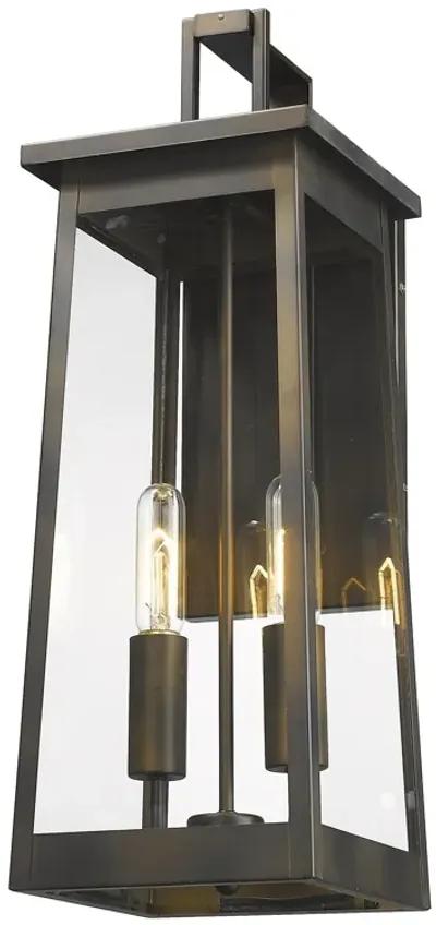 Homezia Alden 2-Light Oil-Rubbed Bronze Wall Light