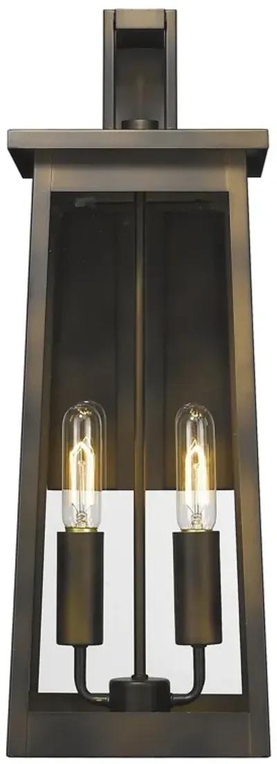 Homezia Alden 2-Light Oil-Rubbed Bronze Wall Light