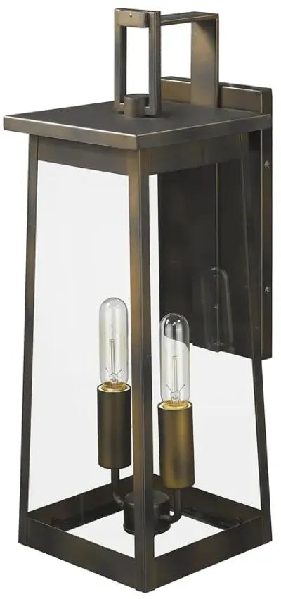 Homezia Alden 2-Light Oil-Rubbed Bronze Wall Light