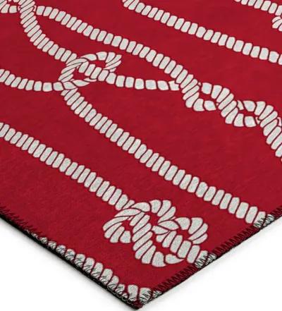 Harbor HA7 Red 3' x 5' Rug