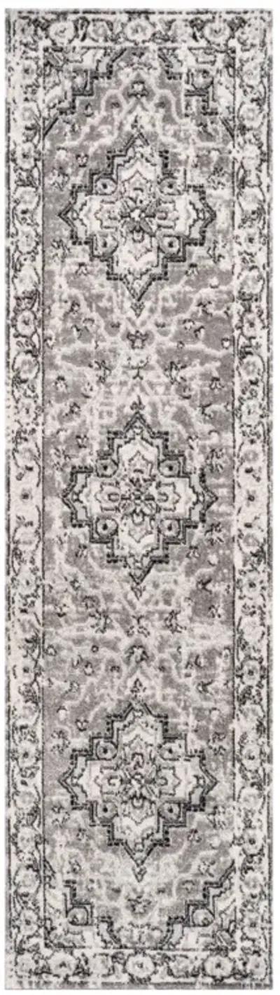 Denia Ornate Geometric Medallion Area Rug