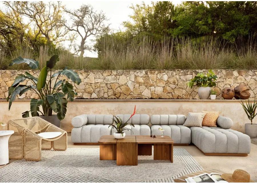 Roma Outdoor 4-Piece Sectional