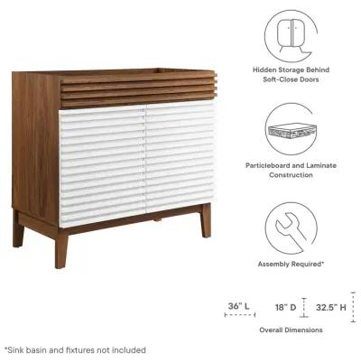 Render 36" Bathroom Vanity Cabinet