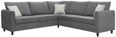 Merax Modern Upholstered Living Room Sectional Sofa