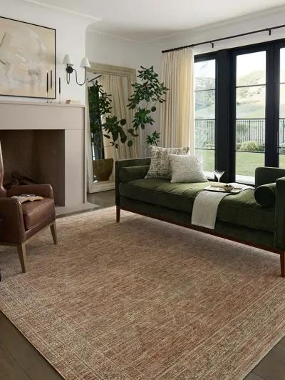 II Tabitha Clay/Natural 7'10" x 10' Area Rug by Loloi II