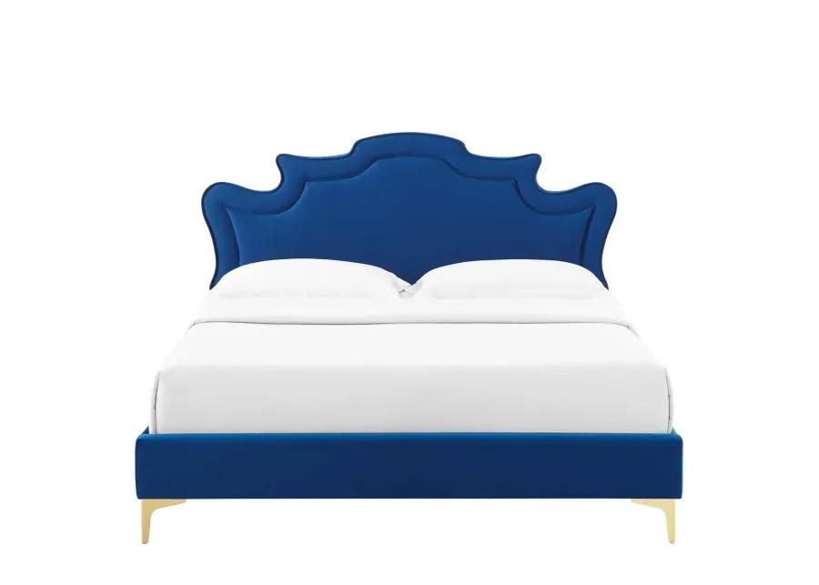 Modway - Neena Performance Velvet King Bed