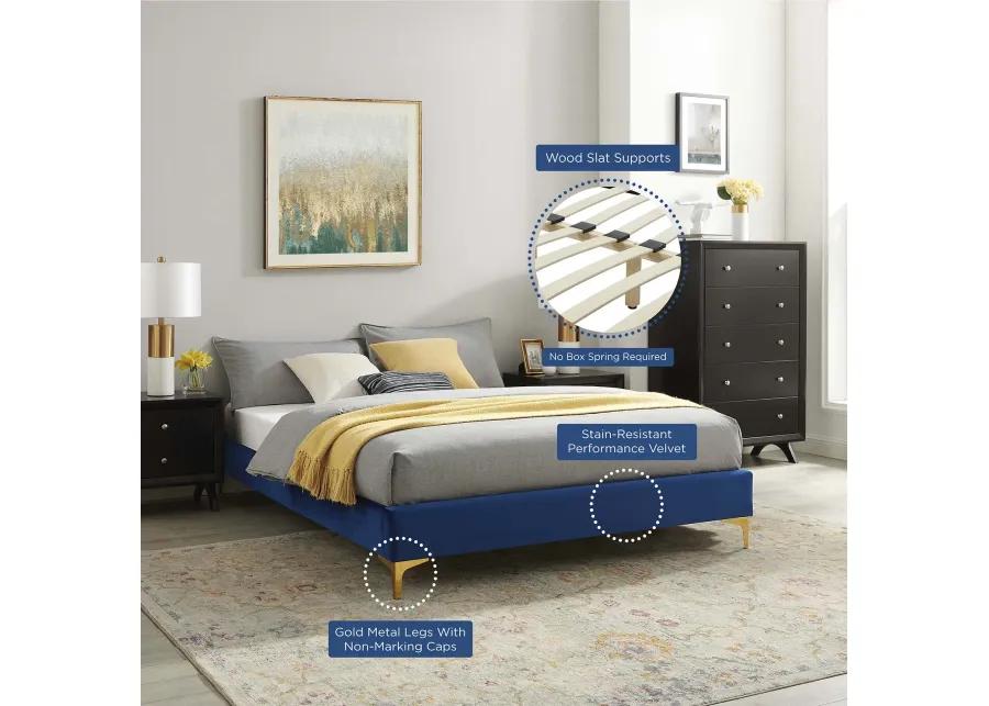 Modway - Neena Performance Velvet King Bed