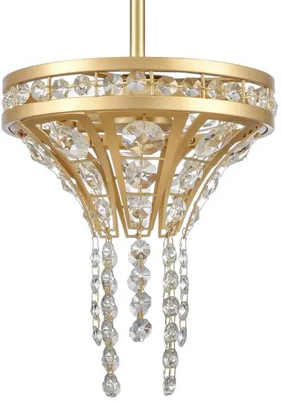 Fantania 8'' Wide 2-Light Mini Pendant - Gold