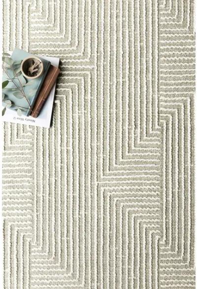 Newton NET04 Sage/Ivory 5' x 7'6" Rug