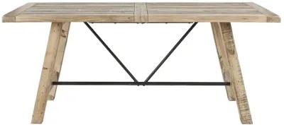 Gracie Mills Harold Modern Rustic Wood Dining Table