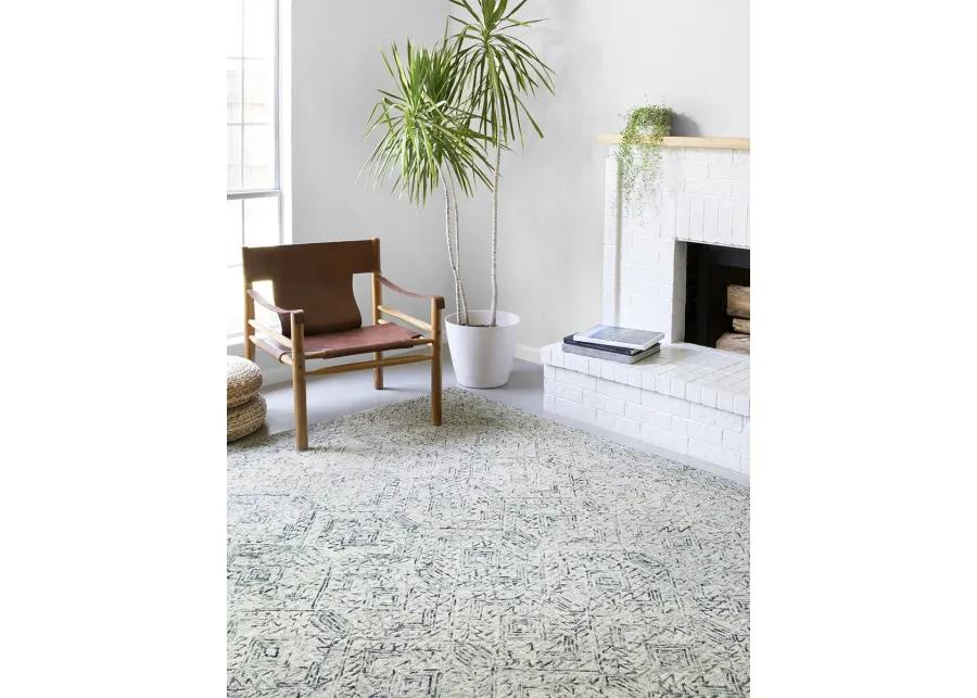 Ziva ZV03 Bluestone 7'9" x 9'9" Rug