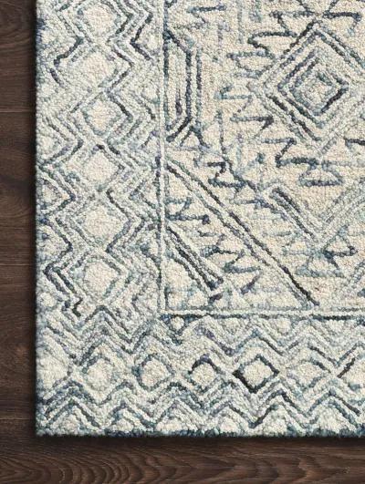 Ziva ZV03 Bluestone 7'9" x 9'9" Rug