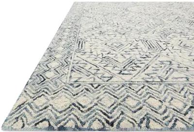 Ziva ZV03 Bluestone 7'9" x 9'9" Rug