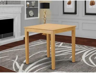 36"-Square  Counter  Height  Pub  Set  table  in  Oak  Finish