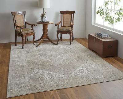 Celene 39KXF Brown/Ivory/Tan 3'9" x 5'7" Rug