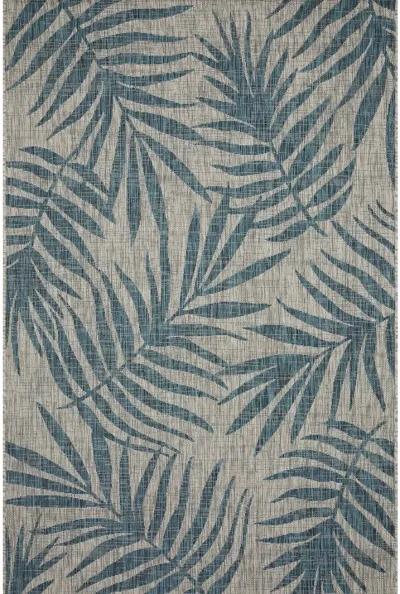 Isle Grey/Aqua 9'2" x 12'1" Rug