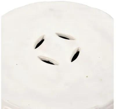 Cambeck White Accent Stool