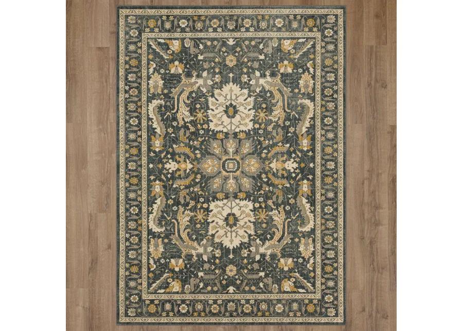 Bobby Berk by Karastan (Series 3) Amara Denim 2' 4" X 7' 10" Rug