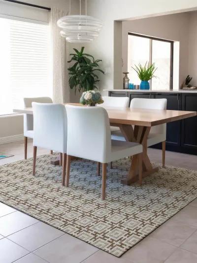 Marlo MO1 Taupe 10' x 14' Rug