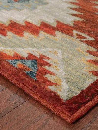 Sedona 7'10" x 10'10" Red Rug