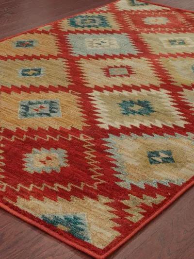 Sedona 7'10" x 10'10" Red Rug