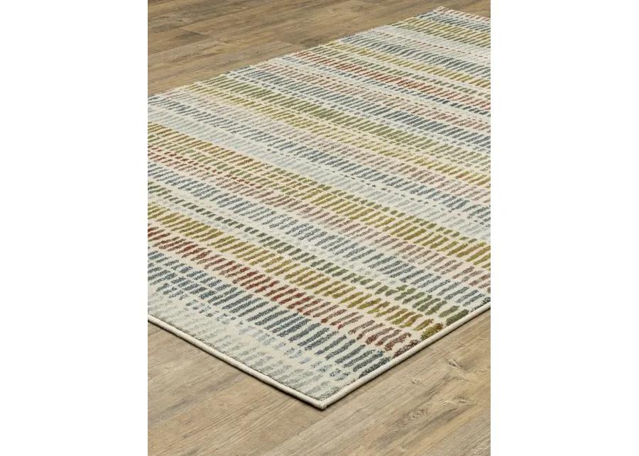 Branson 5'3" x 7'3" Ivory Rug