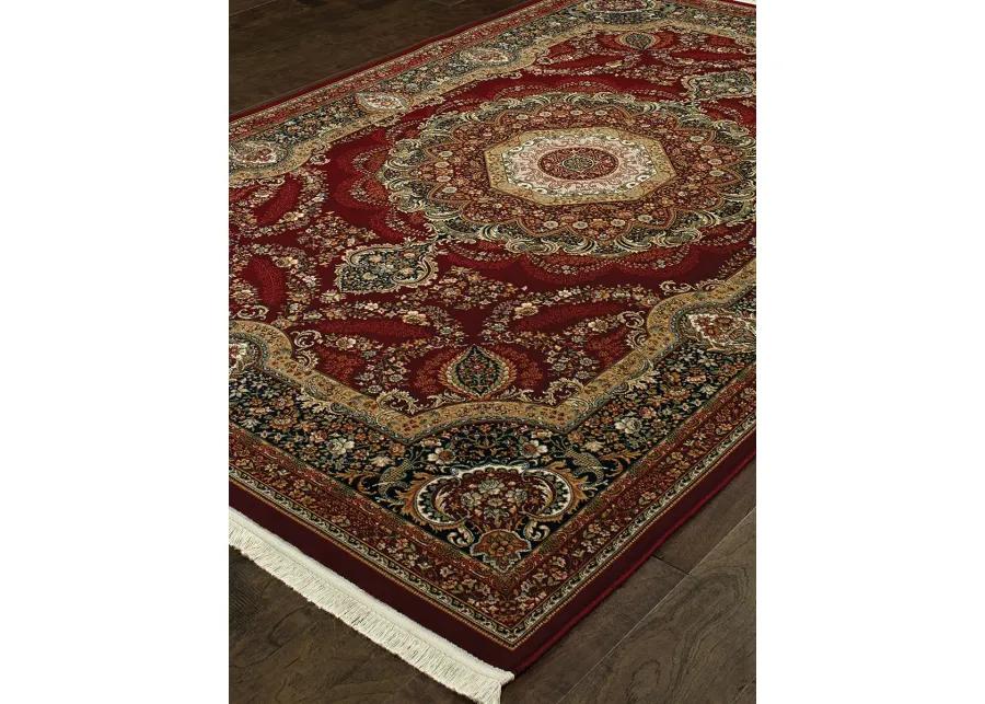 Masterpiece 3'10" x 5'5" Red Rug