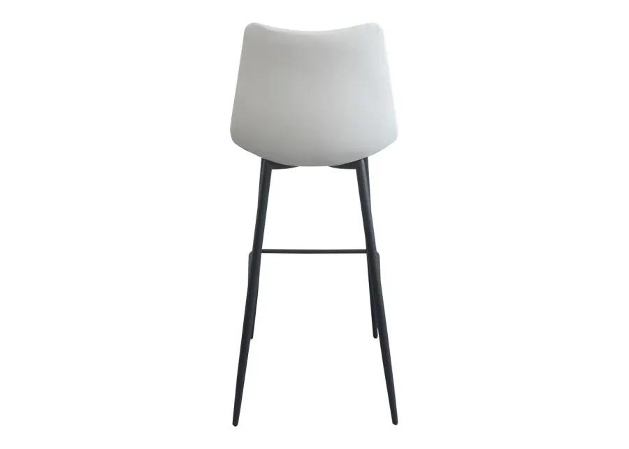 Moe's Home Collection Alibi Barstool Ivory-Set Of Two