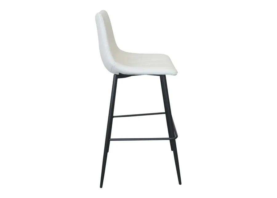 Moe's Home Collection Alibi Barstool Ivory-Set Of Two