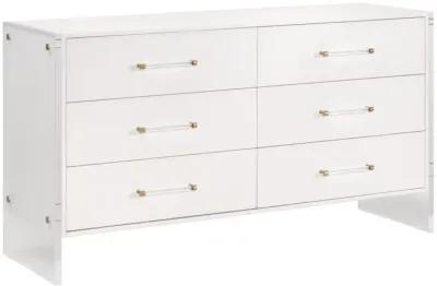 Sonia Shagreen 6-Drawer Double Dresser